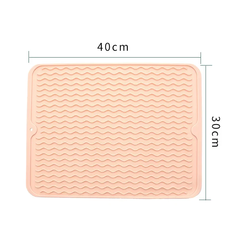 

Large Silicone Table Placemat Premium Heat Resistant Drying Mat Tableware Dishwasher Dish Cup Cushion Pad Dinnerware Table Mat