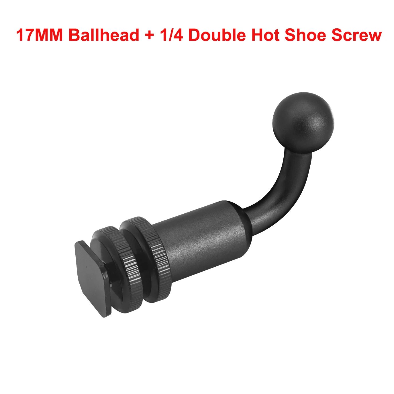 17mm/17,5mm Kugelkopf Adapter für Telefon Halterung Halter 1/4 Gewinde + D88 D66 D43 Magnet Basis Gummi überzogen 1/4 Schraube Loch Für Telefon – Detail 22