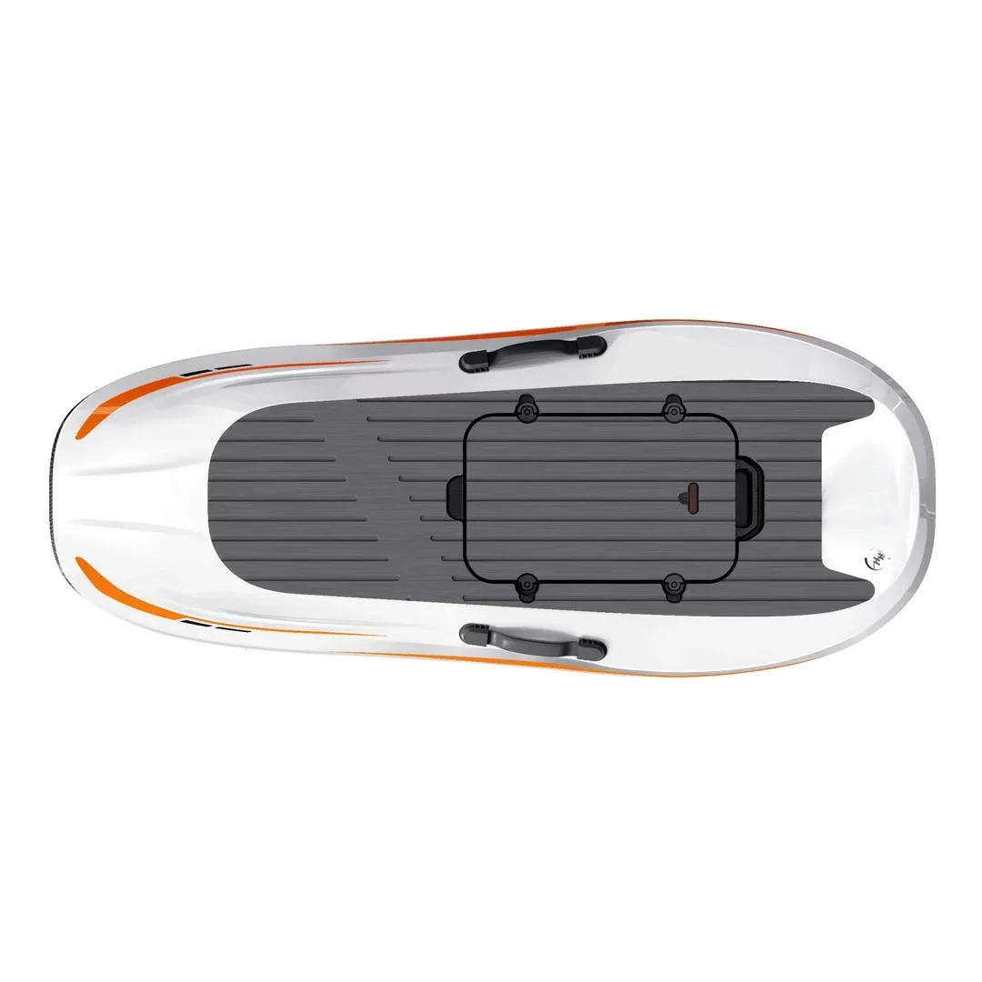 48V E-Foil Hover Surfboard 6000W Motor Inflatable Electric Bodyboard for Offshore Waters Includes Motor Bag Remote Control