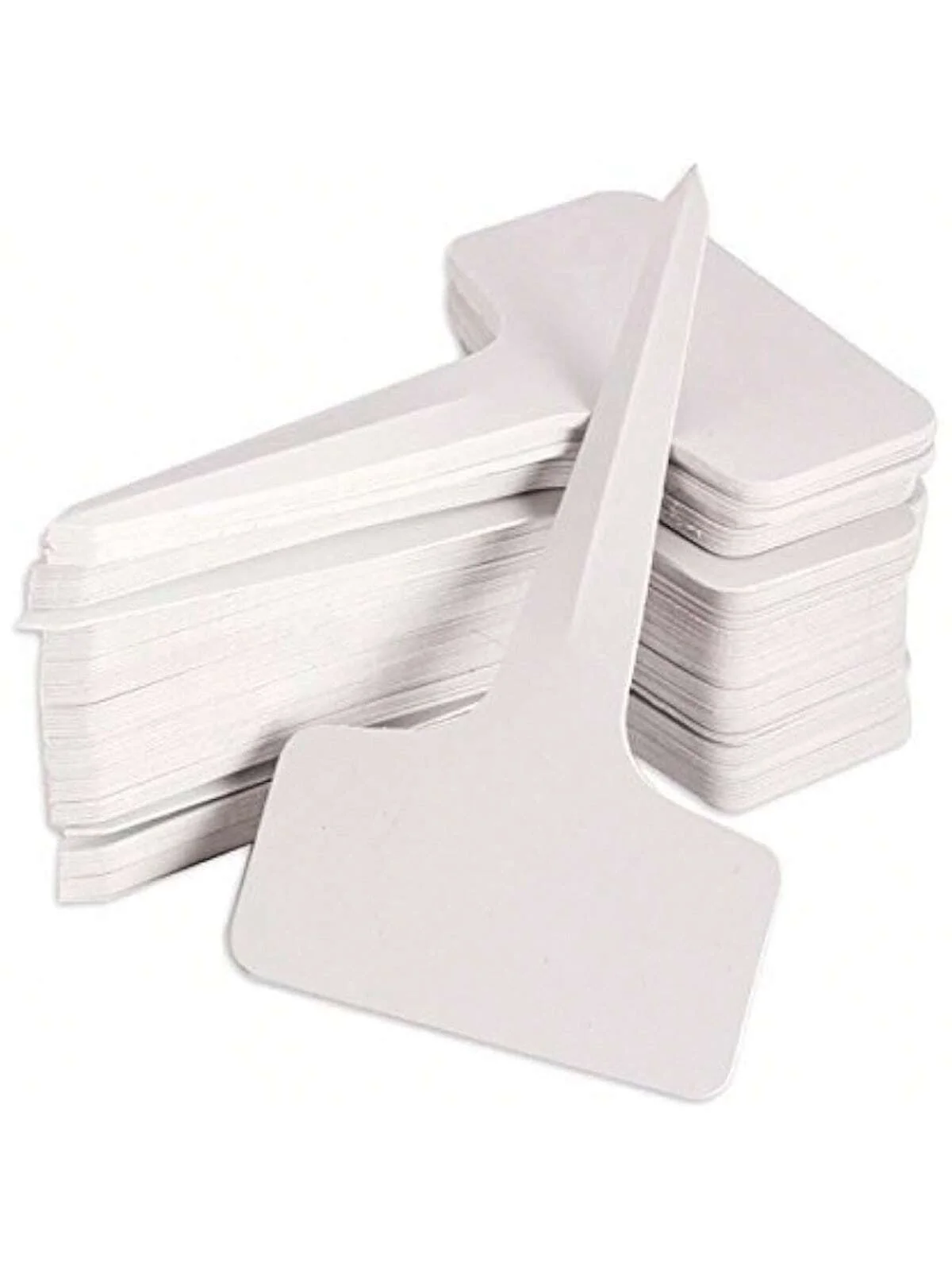 50pcs/100pcs 4 Inch Plastic Plant Labels with Permanent Pen - Outdoor Garden Seedling Markers