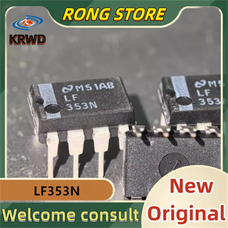 

10PCS LF353N New Original LF353 DIP-8