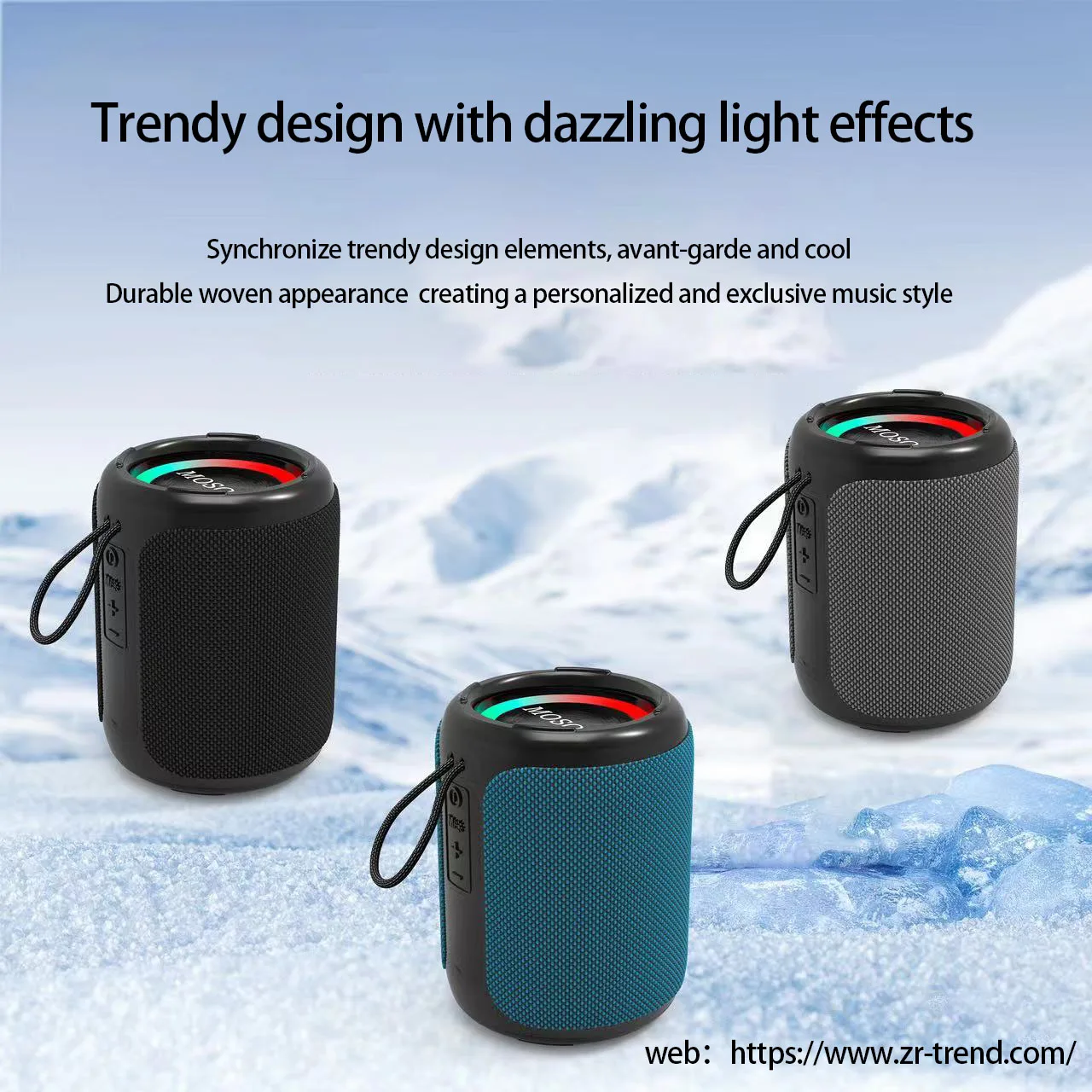 

The new Bluetooth speaker is a portable and compact car subwoofer. It is ABS transparent and shockproof with IPX6 water resistan