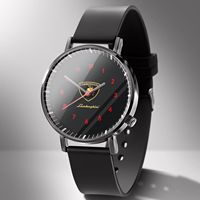 Fashion Men's Quartz Watch Stainless Steel Waterproof Man Watch Business watch For Lamborghini Urus Huracan Aventador Premium