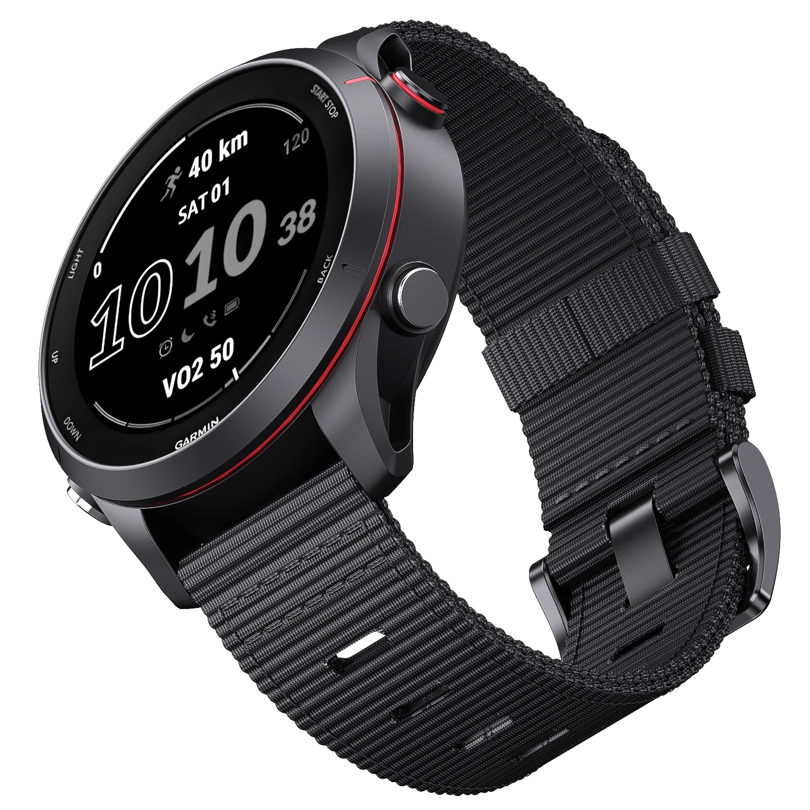 20mm 22mm Uhrenarmband für Samsung Galaxy Watch 7/6/Classic/5/4/3 Geflochtenes Nylon-Armband für Huawei Watch 4/3/GT 5 4 Band – Detail 3