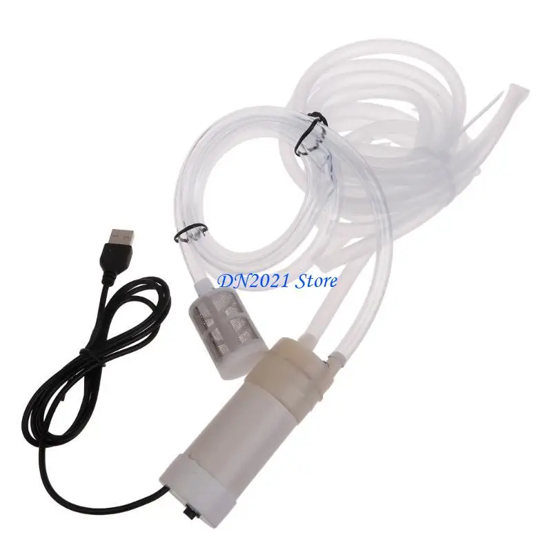 

F3KE USB Mini Water for Fish Tanks Balcony Waterlogging Draining Standing Water