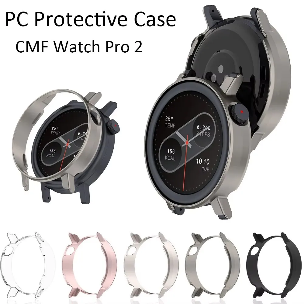 Boîtier creux PC pour CMF Watch Pro 2, protecteur de montre Samrt, pare-chocs CMF Watch Pro2, coque de protection