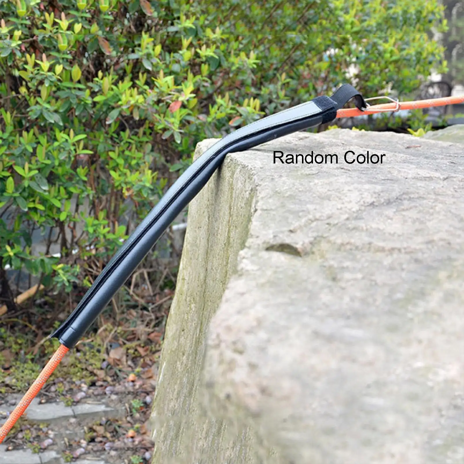 Climbing Rope Sleeve Wear-resistant Artificial Leather Rope durable safety Sleeve Protective Rope Guard for Outdoor Climbing