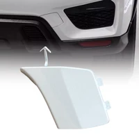 6410F261 Cubierta de gancho de remolque para parachoques trasero de coche, tapa de ojo de remolque compatible con Mitsubishi ASX 2020 2021 2022, color blanco