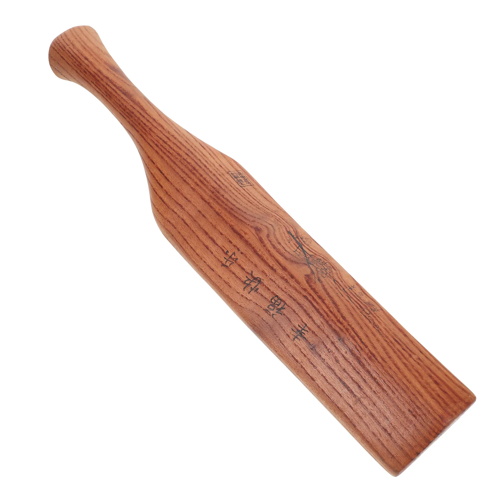 

1pc Wooden Laundry Hammer Paddle Solid Wood Hand Washing Clothes Tool For Beating Carpets Manual Washer No Electricity