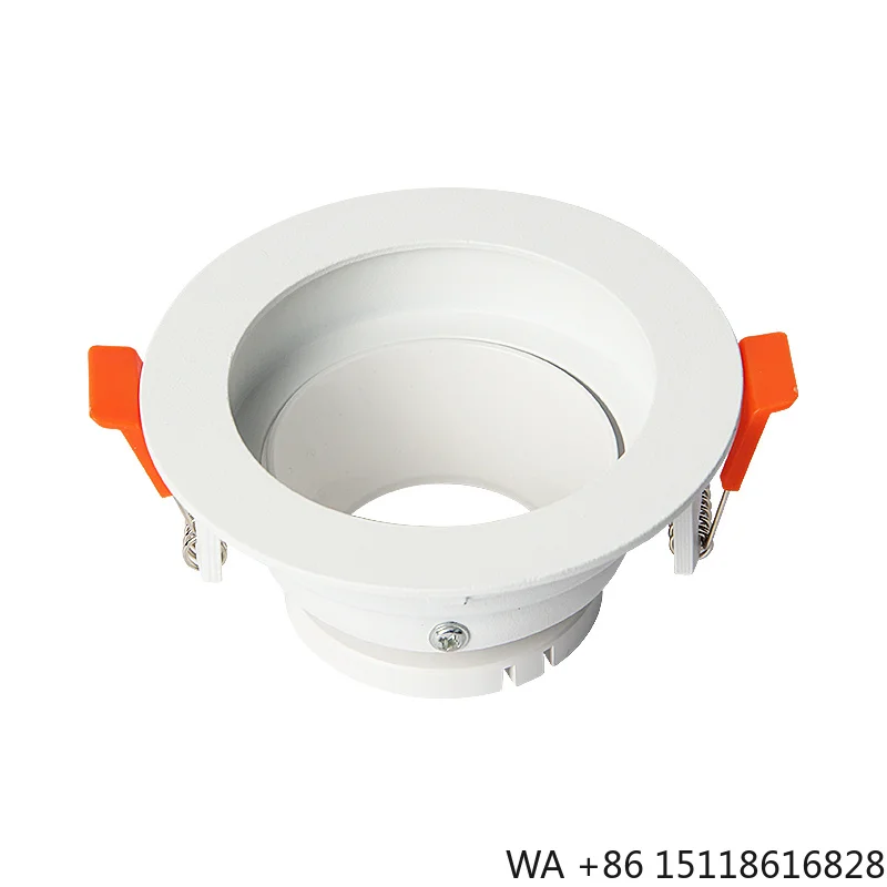 Modern Design MR16 COB LED Ceiling Spot Light Housing round Square Downlight with 90mm Cut Out Aluminum Lamp Body