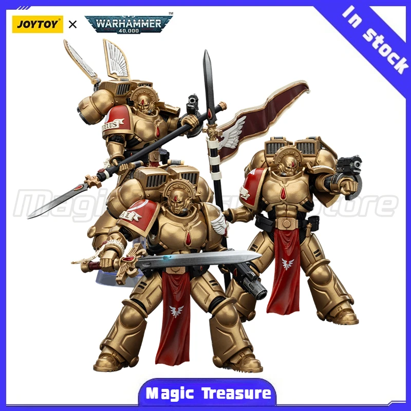 

【MT】JOYTOY Warhammer 40K Blood Angels Sanguinary Guard 3pcs Model Toys 1/18 Action Figure