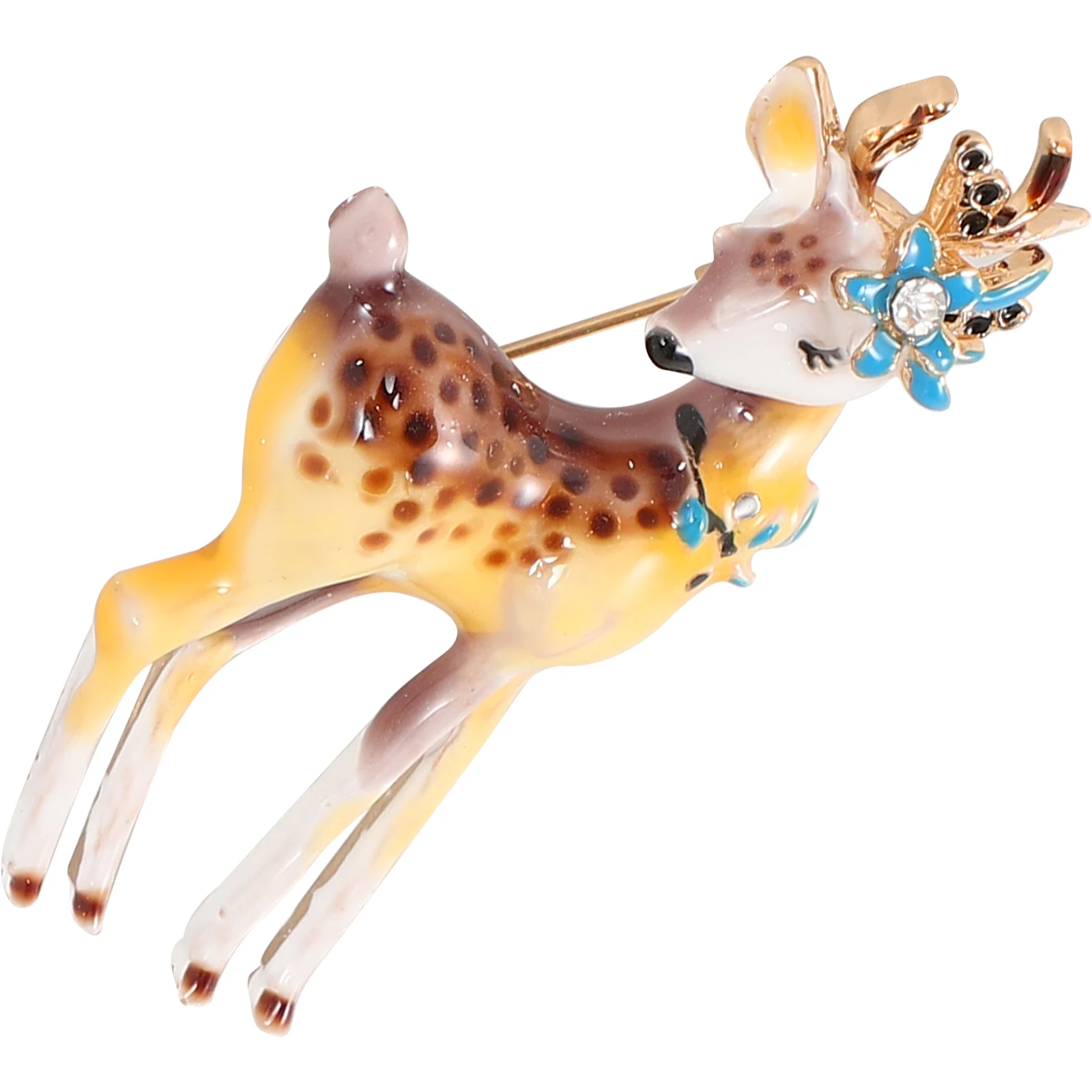 

Alloy Deer Brooch Cartoon Animal Lapel Pins Adorable Badge Cute Jewelry Clothing Decoration Backpack Accessories