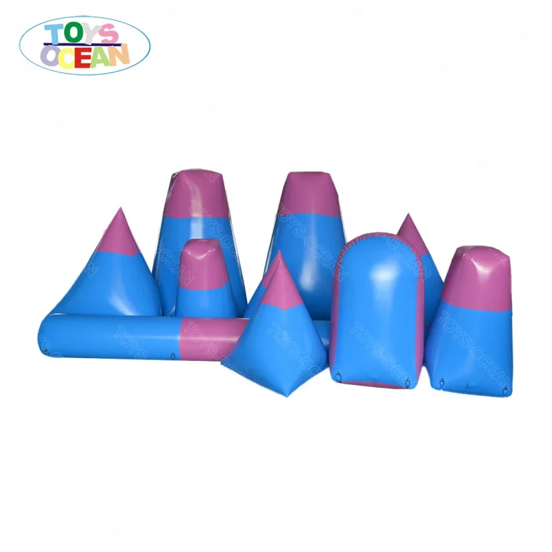 Competition-grade Inflatable Bunkers Are Suitable for Paintball, Laser, Archery, and Arena Use. Suitable for Adults Kids