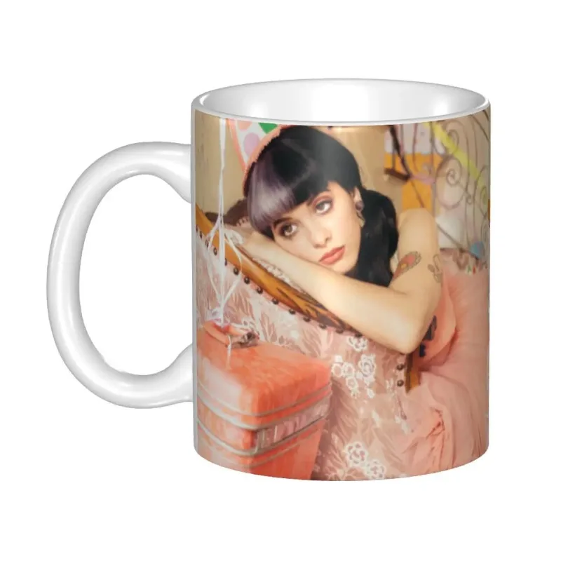 Custom Music Singer Melanies Martinez Mugs Customized Coffee Ceramic Mug Creative Present