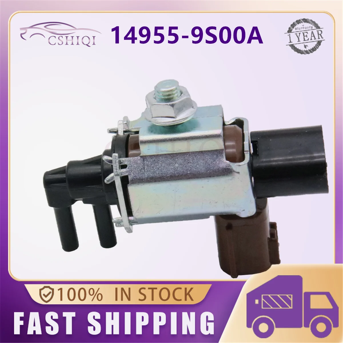 14955-9S00A For Nissan Murano Maxima Altima Quest 3.5L 2009-2020 Vacuum Solenoid Valve 149559S00A 14955 9S00A Auto Accessories