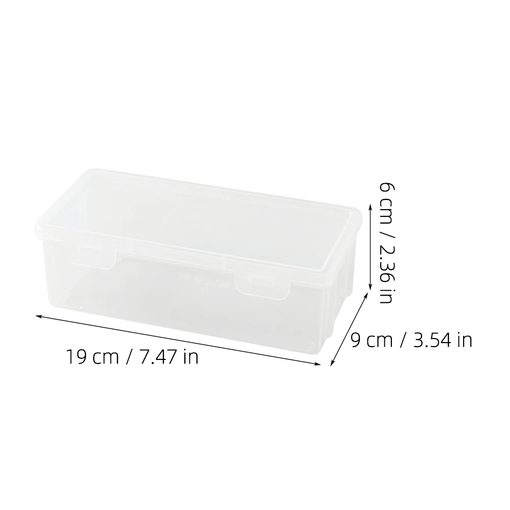 1PC Transparent Pp Marker Pencil Case Sketch Plastic Pencil Case Storage Case Art Student Pencil Case Large Capacity Toolbox