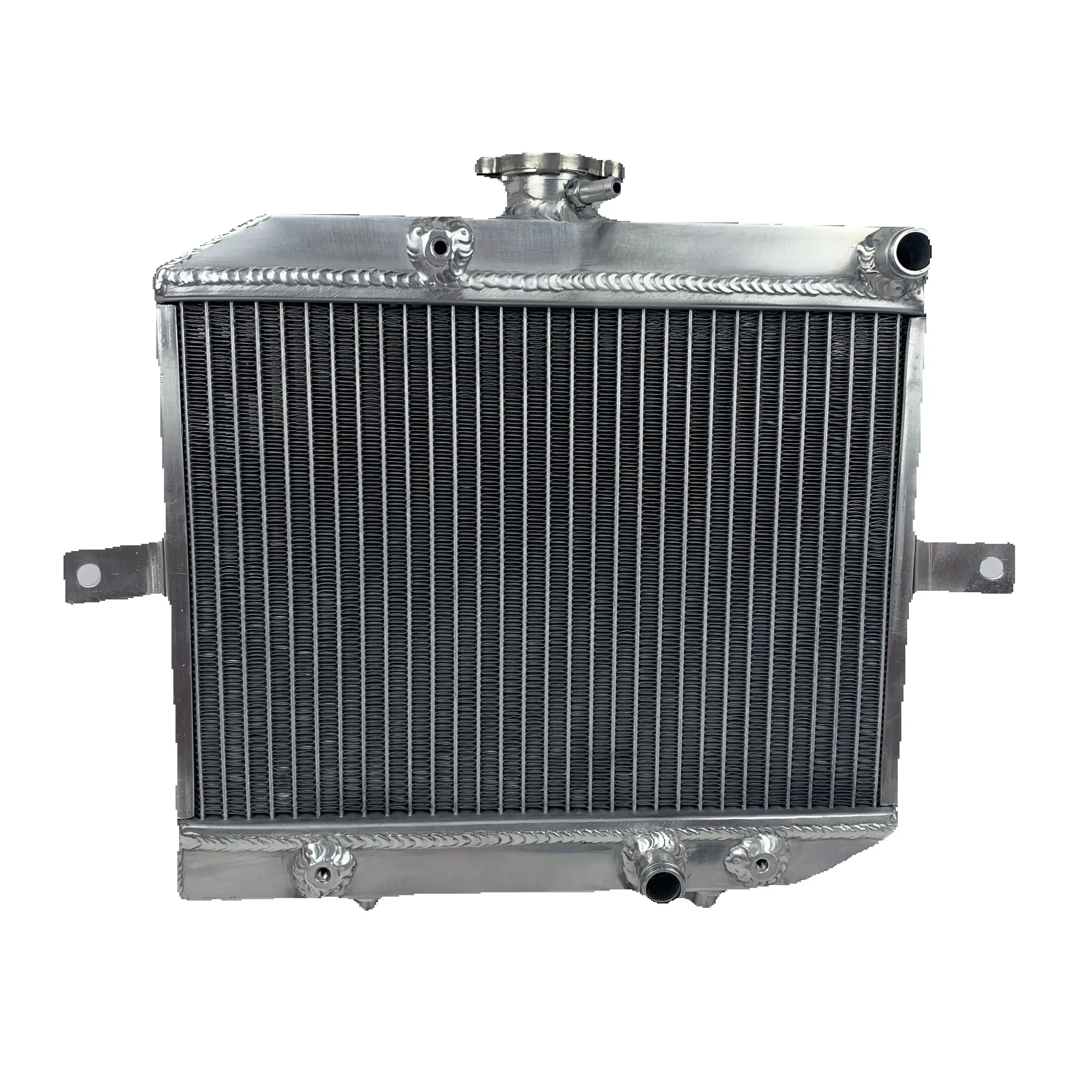 Aluminum Radiator For 2005-2014 Honda Foreman Rubicon 500 Cooler Cooling Coolant 2005 2006 2007 2008 2009 2010 2011 2012 2013