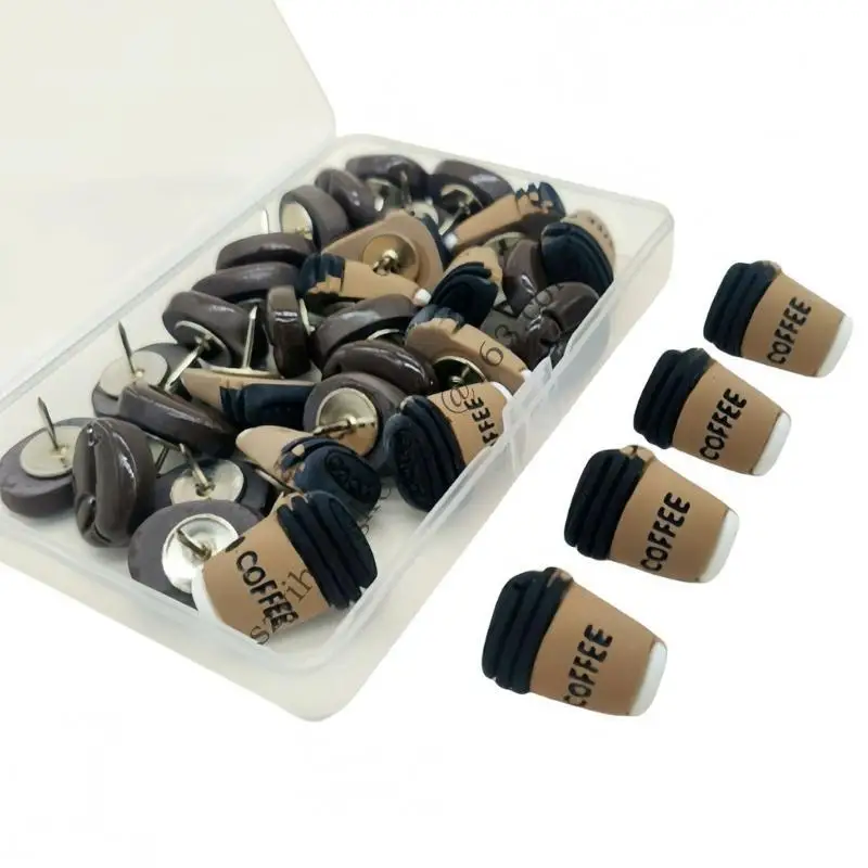 

Unique Coffee Cup Designs Cork Map Pin Sturdy and Decorative Conveninet for Creative Space Like Offices and Classrooms .Y1QB