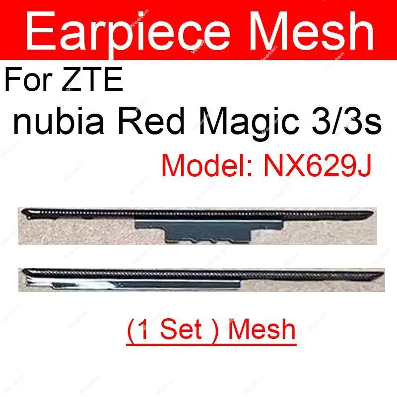 For ZTE nubia Red Magic 3 3S NX629J 5G 5S NX659J Earpiece Mesh Earpiece Speaker Meah Anti-dust Mesh Replacement