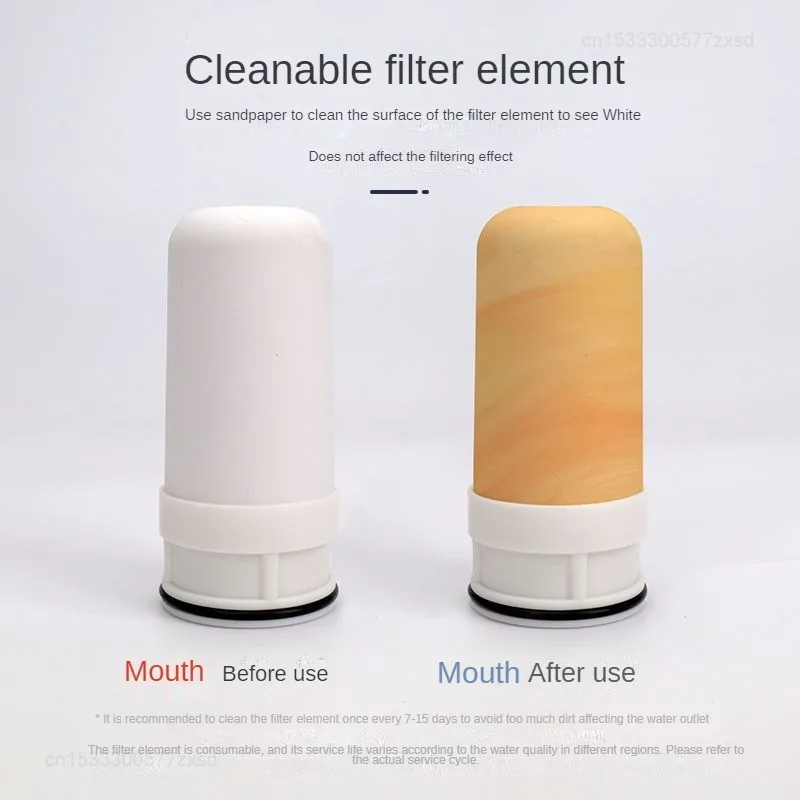 Xiaomi KONKA Water Purifier Faucet Filter Home Kitchen Universal Element Filter Multiple Filtering Replaceable Filter Element