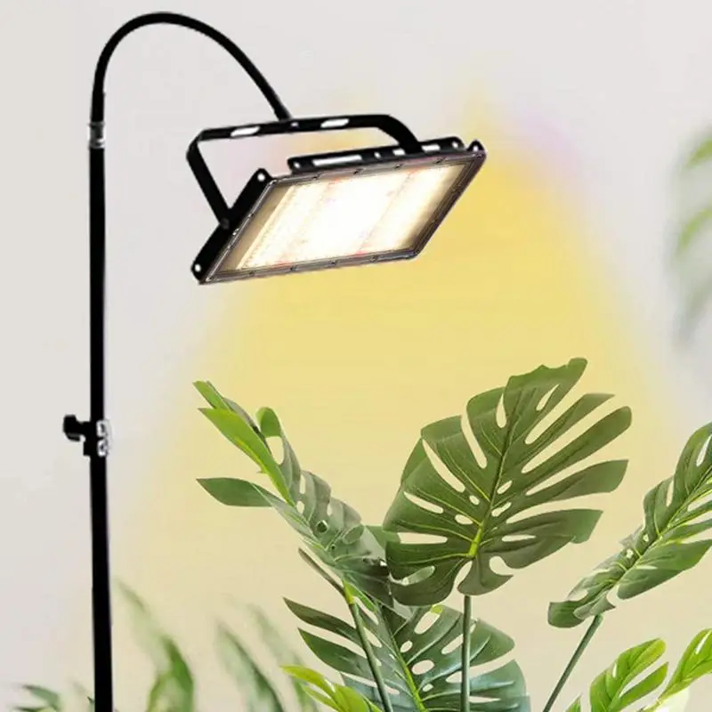 Luz LED solar para cultivo de plantas de interior, lámpara de espectro completo, 100w