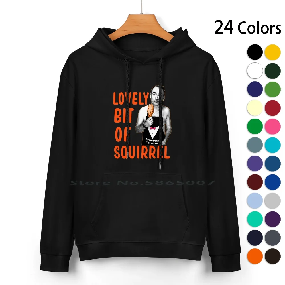 Lovely Bit Of Squirrel Pure Cotton Hoodie Sweater 24 Colors Lovely Bit Of Squirrel Jackie Friday Night Dinner Squirrel Lovely