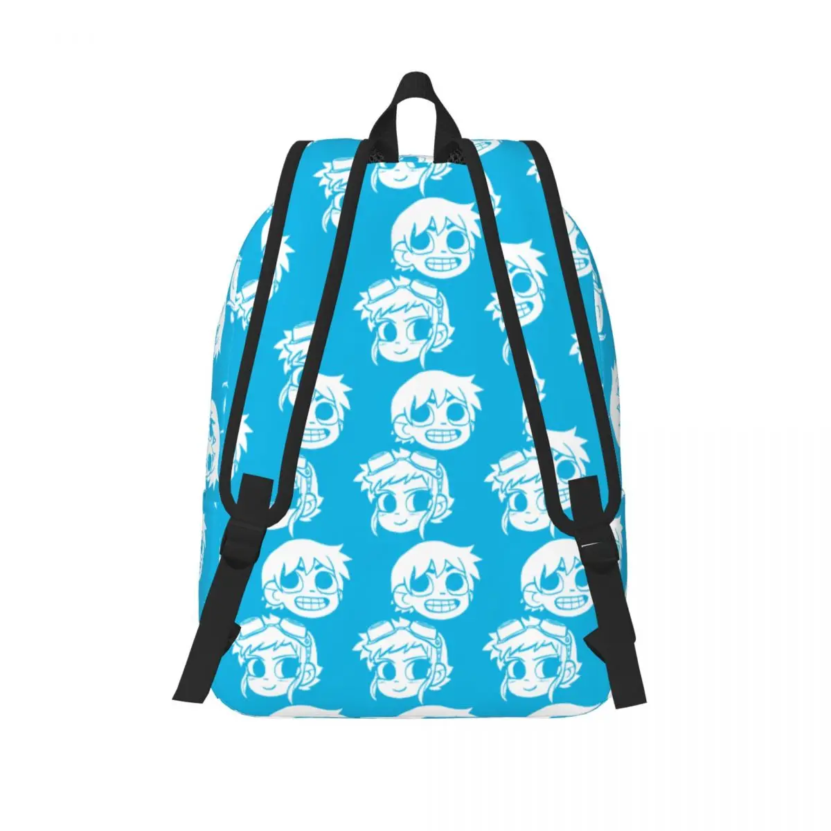 2-up tas buku sekolah pelajar remaja Scott Pilgrim VS the World Canvas Daypack SD High College Sports