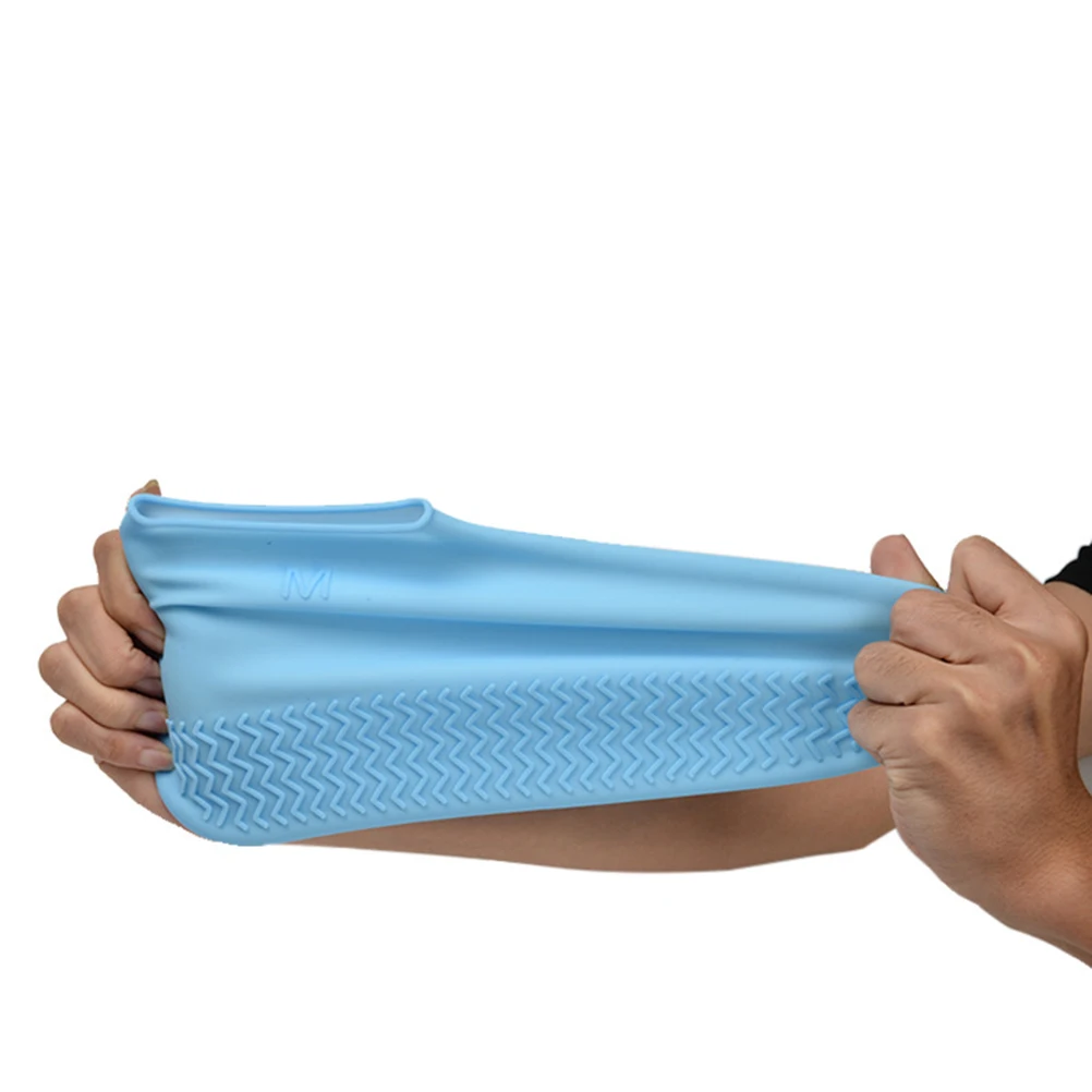 

3 Pairs Anti-slip Silicone Shoe Cover Fishing Covers for Adult Recyclable Anti-skid Overshoes