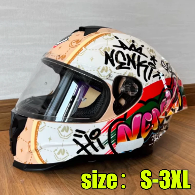 

Full Face Motorcycle Helmet ECE Certified Motocross Racing Helmets for Adult Men Women Street Touring 헬멧반모