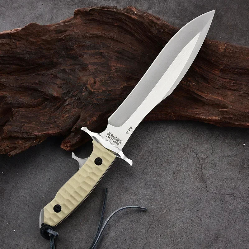 High Hardness MK9 Fixed Blade Knife Outdoor Camping Survival Rescue Tactics Hunting Self-defense Multi-purpose EDC Tool