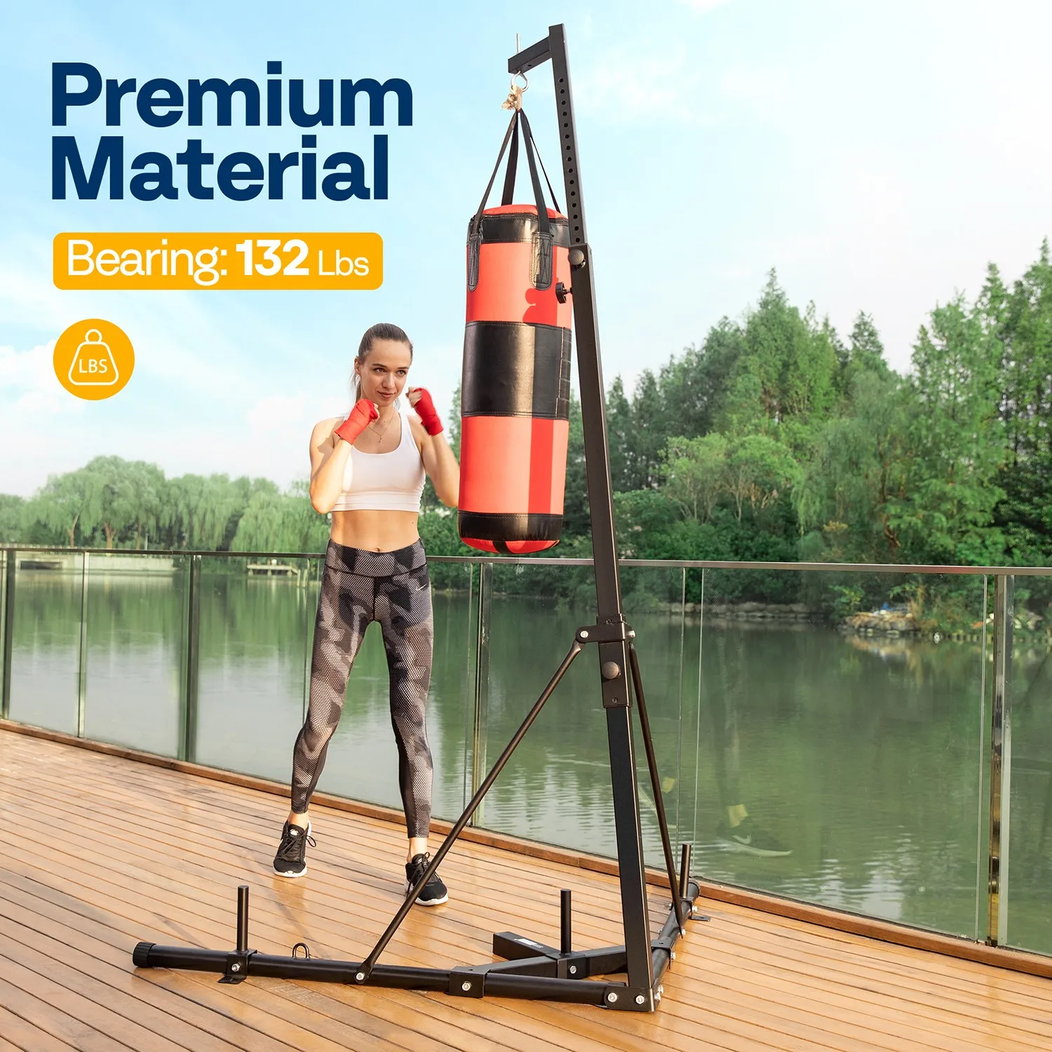 Support de sac de frappe robus - Boxing Bag Stand avis et prix