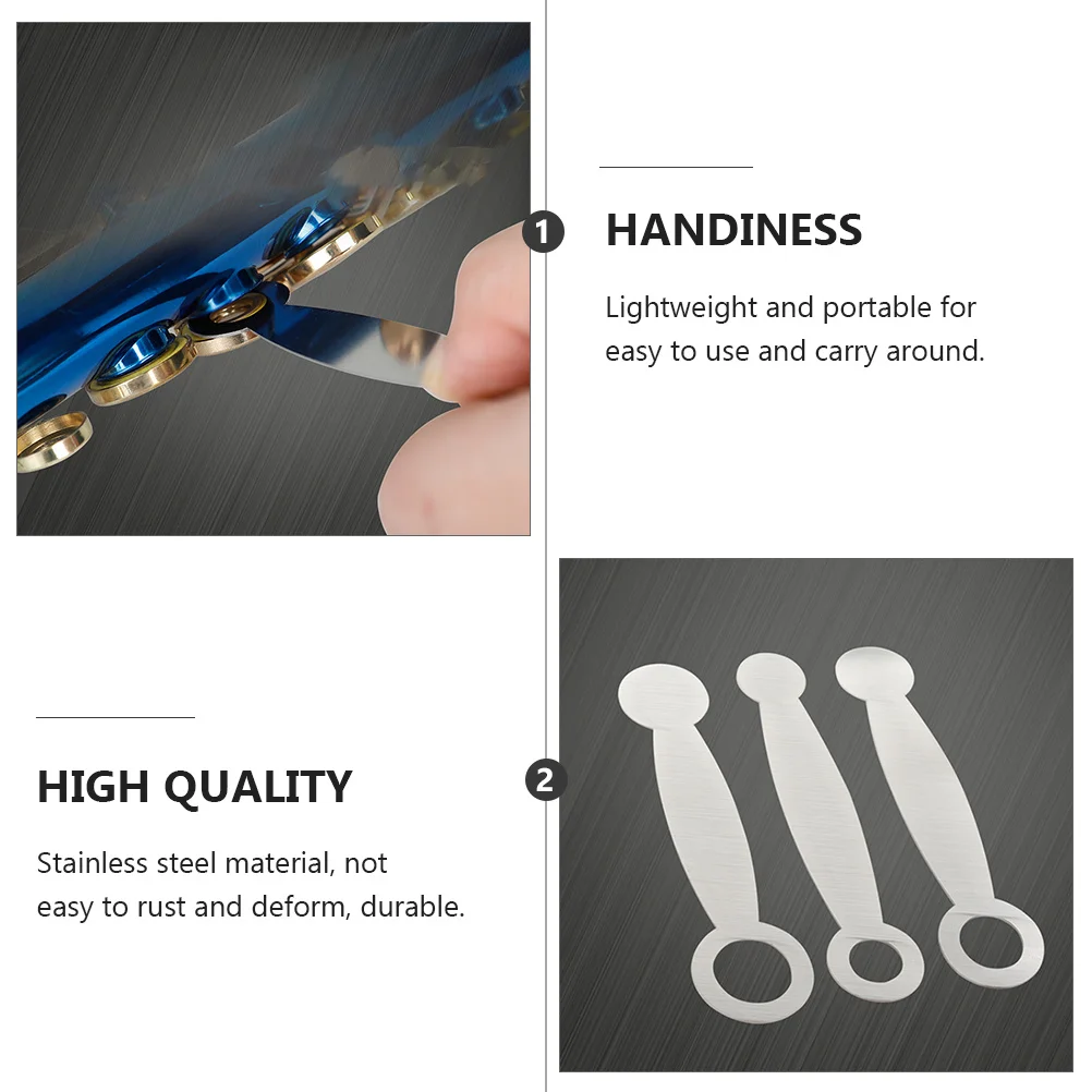 

3pcs Flute Repair Padding Tools Stainless Steel Woodwind Repairing Tool For Flute Piccolo Pressure Pad Replacement Musical