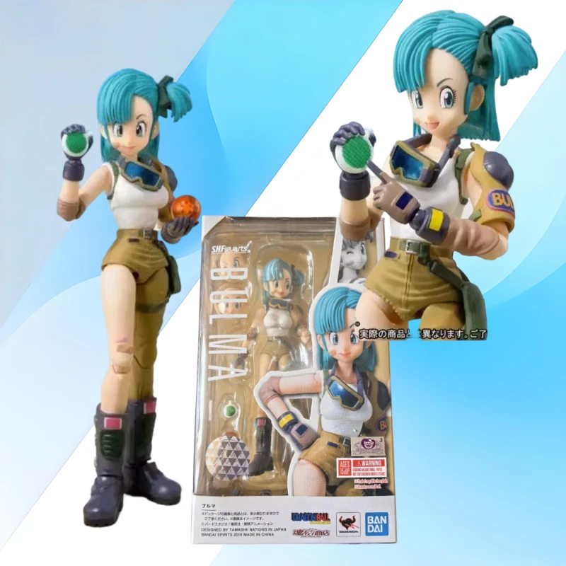 

Spot Bandai S.H.Figuarts SHF Bulma Action Figure Anime Figure Model Toys