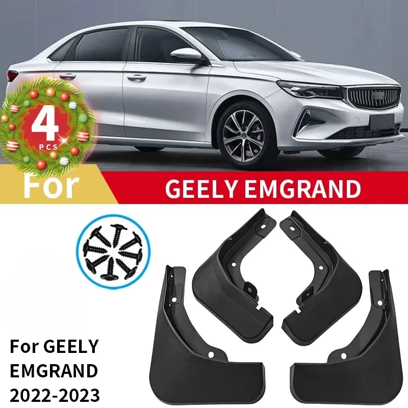

For Geely Emgrand SS11 GS GF 2022 2023 Mud Flaps Front Rear Fender Wheel Protector Splash Guard Mudguards Car Accessories