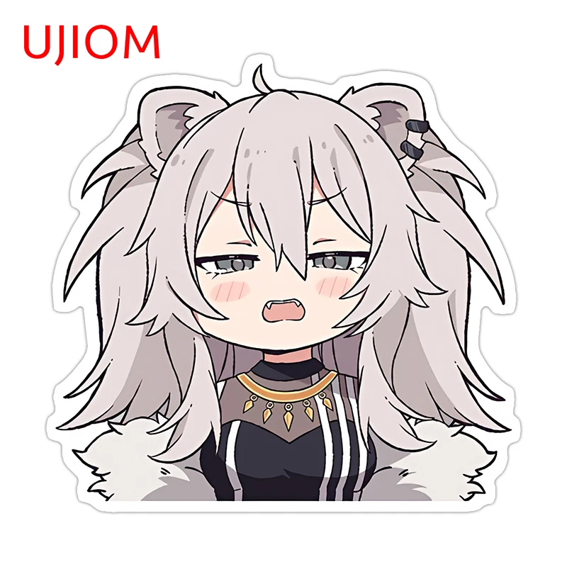 UJIOM For Shishiro Botan Chibi Wall Stickers Fashionable Air Conditioner Trunk Decals Cool Graphic Smooth And Clean Surface