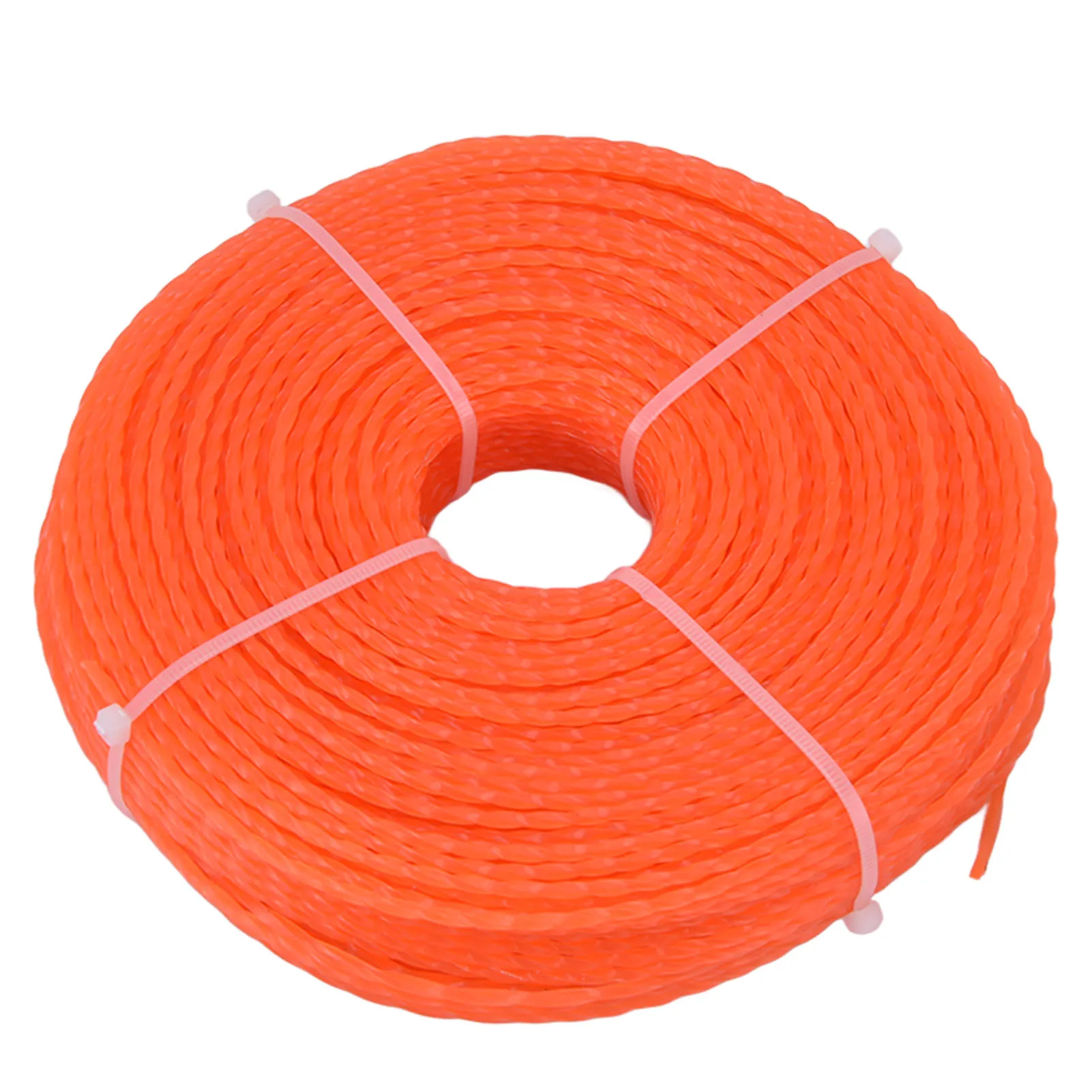 

2.7mm Trimmer Line Nylon Trimmer Cord 2.7mm 100m Shape Trimmer Line for Heavy Duty Lawn Mower Cutters Twisted Trimmer Line