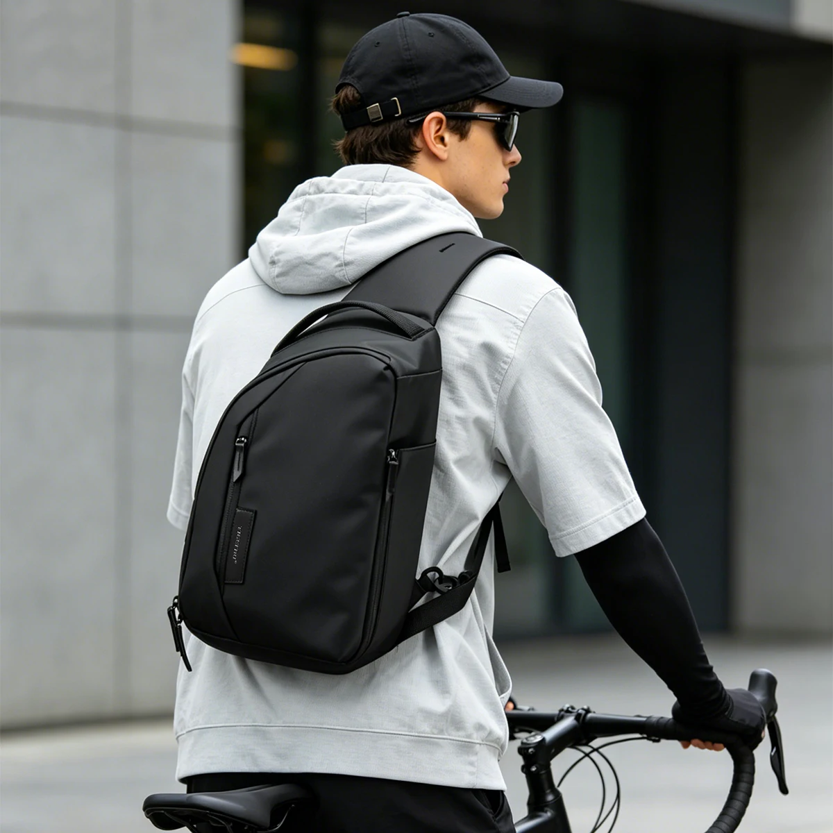 Bolsa de ombro masculina da moda Tigernu, bolsa de viagem para homens, bolsa resistente à água, bolsa transversal de grande capacidade, bolsa para iPad de 11 polegadas