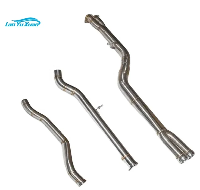 

M3 F80 exhaust for S55 F80 F82 M3 M4 single midpipe