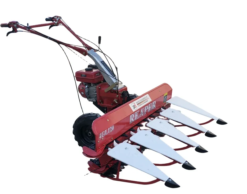 4GL-120 wheat harvester bean harvester rice harvester for sale a large number of spot