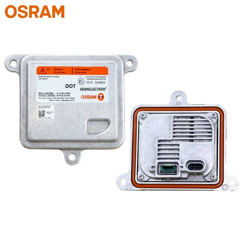 OSRAM XENAELECTRON D1S D1R Xenon Ballast 35XT6 12V 35W New Original Car HID Headlight Adapter ECG for Auto Gas Discharge, 1x