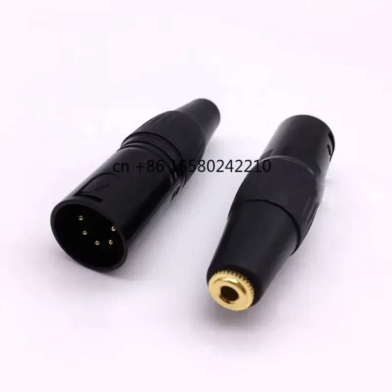 2026 hot 3.5mm Female to 5 Pin XLR Male Camera Monitoring Headphone Extension Connector Adapter Cable for Audio Video