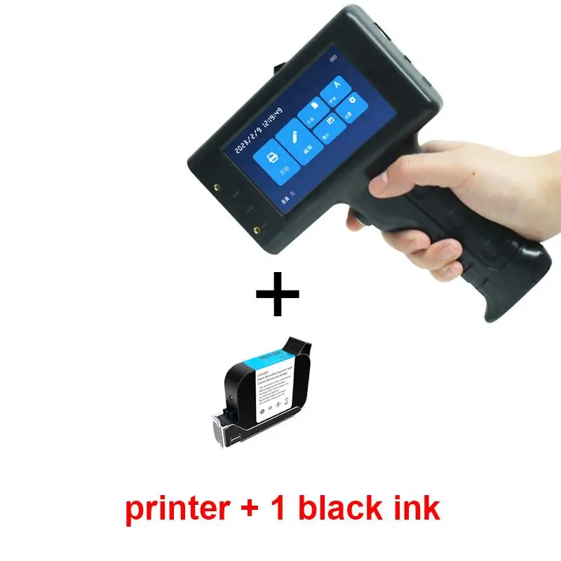 New! Portable Handheld Inkjet Printer Hand Jet Printer Production Expire Date Serial Number Barcode Label Printer With