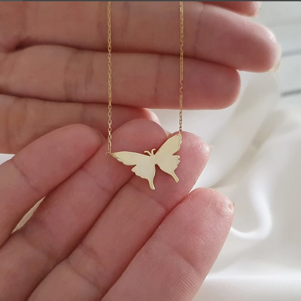 

Butterfly Necklace, Butterfly Pendant, Valentine's Day Gift, Mother's Day Gift, Exquisite Pendant, Gift for Her