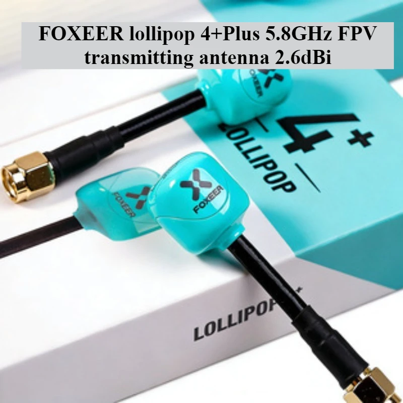 FOXEER Lollipop 4 Plus 5.8GHz 2.6dBi High Gain Omnidirectional Transmit Antenna For FPV Racing Model Stable Signal Transfery