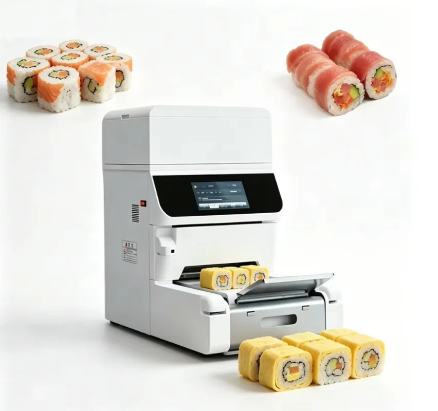 Wholesale Automatic Sushi Wrapping Machine Stable Low Fault Rate Commercial Rolling Custom
