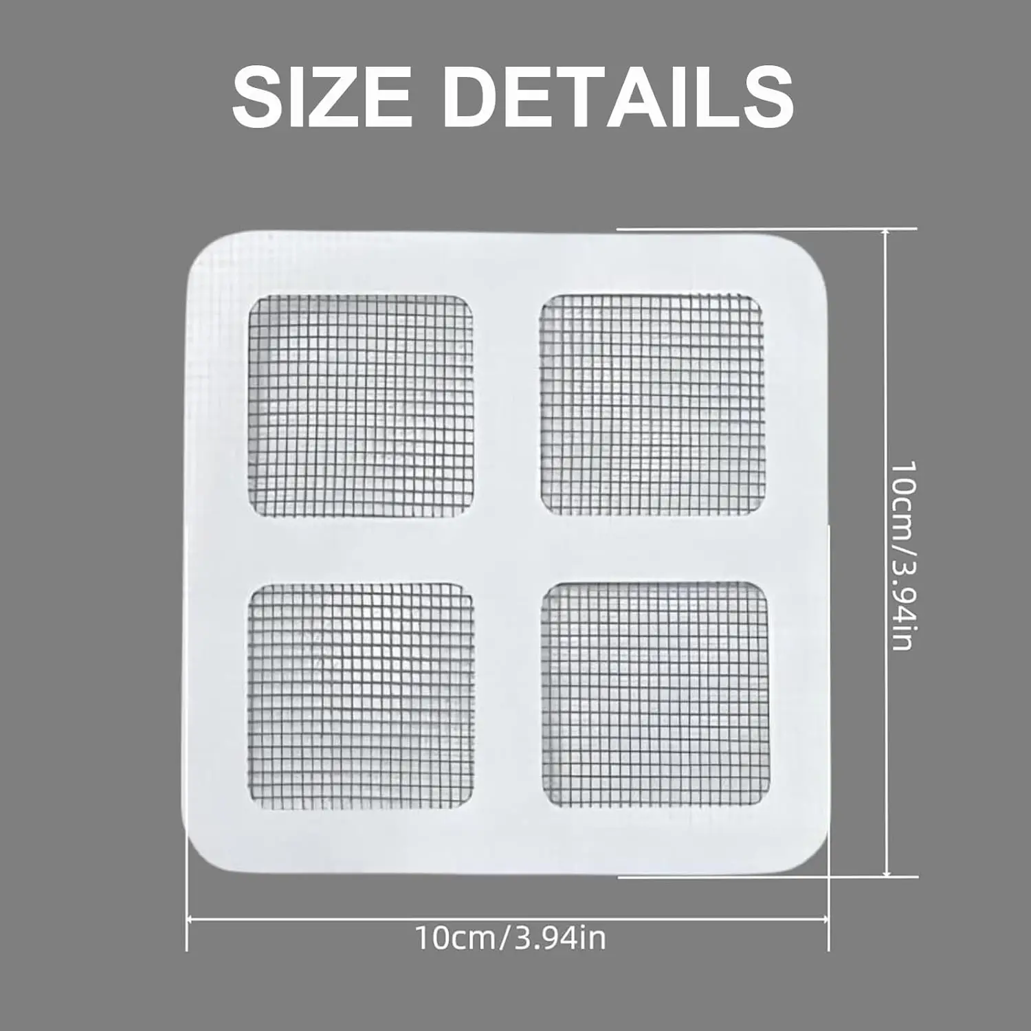 30PCS Disposable Floor Drain Sticker Shower Drain Hair Catcher Cover Sink Drain Hair Filter Blocker Bathtub Mesh Filter Sticker