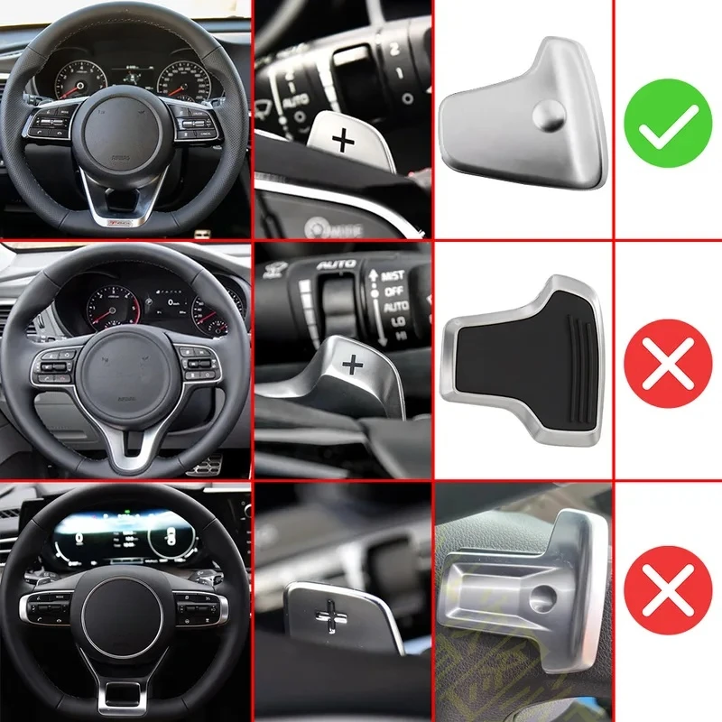 Steering Wheel Paddle Shift for KIA K5 Optima GT JF K3 Cerato Forte Sportage ProCeed 2020 Shifter Paddle Extension Accessories