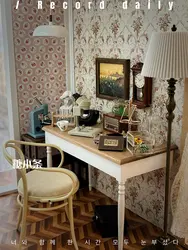 Modelo de casa de muñecas para niños, accesorios de muebles, mesa de decoración de escritorio para científicos, Bjd Ob11 Gsc Blyth Soldier Lol, miniatura de casa de muñecas, 1/6