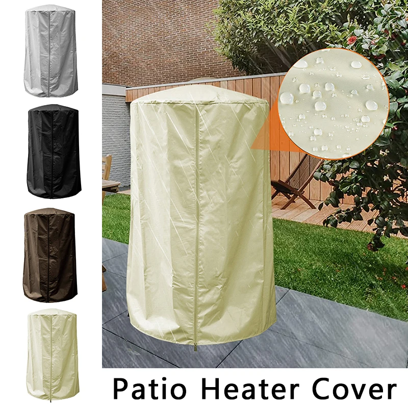 Patio Heater Standing - Outdoor 210D Rainproof Patio Cover Heavy