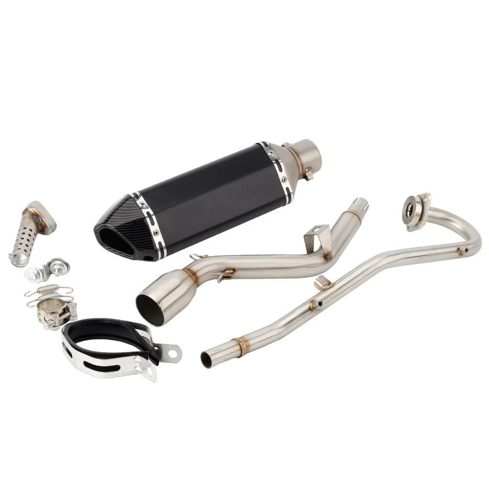 For Suzuki DR 125  2008 2009 2010 2011 2012 2013 2014 2015 DR125SM, DR125, DR 125 SM motorcycle exhaust silencer, headpipe